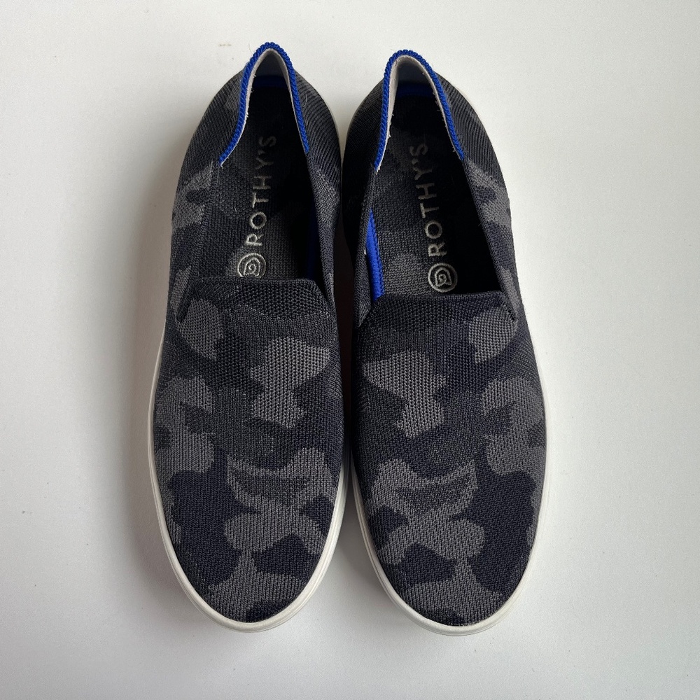Rothy's Camo Slipons Women's Size 8.5